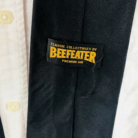 💼 Beefeater Gin Liquor Alcohol Men's Novelty Tie - Picture 7 of 8